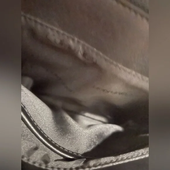 Calvin Klein Top Handle Small Crossbody Purse Handbag Black Bag - Picture 15 of 15